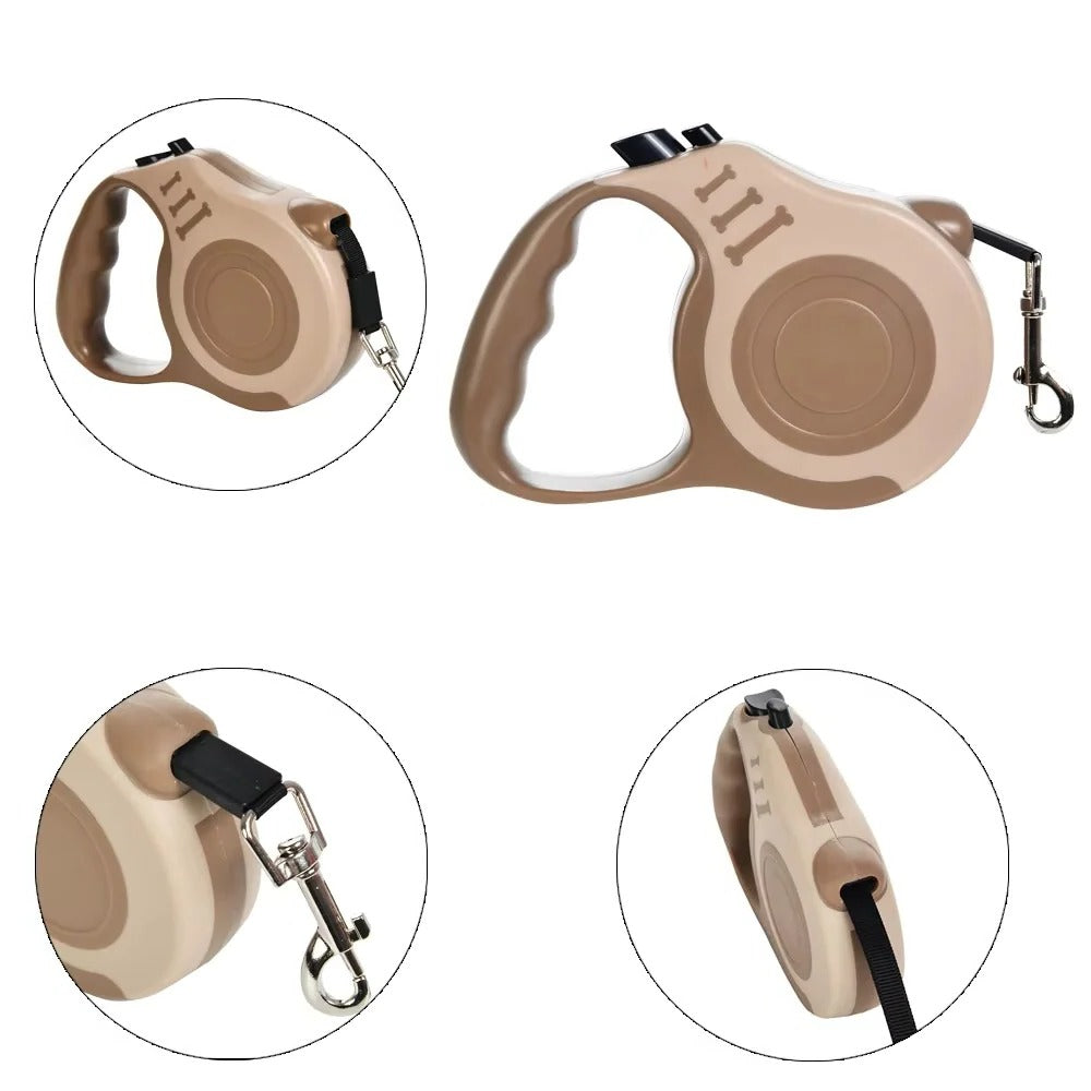 Retractable Dog Leash with Nylon Tape