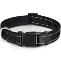 Adjustable Nylon Dog Collar with Clip Buckle