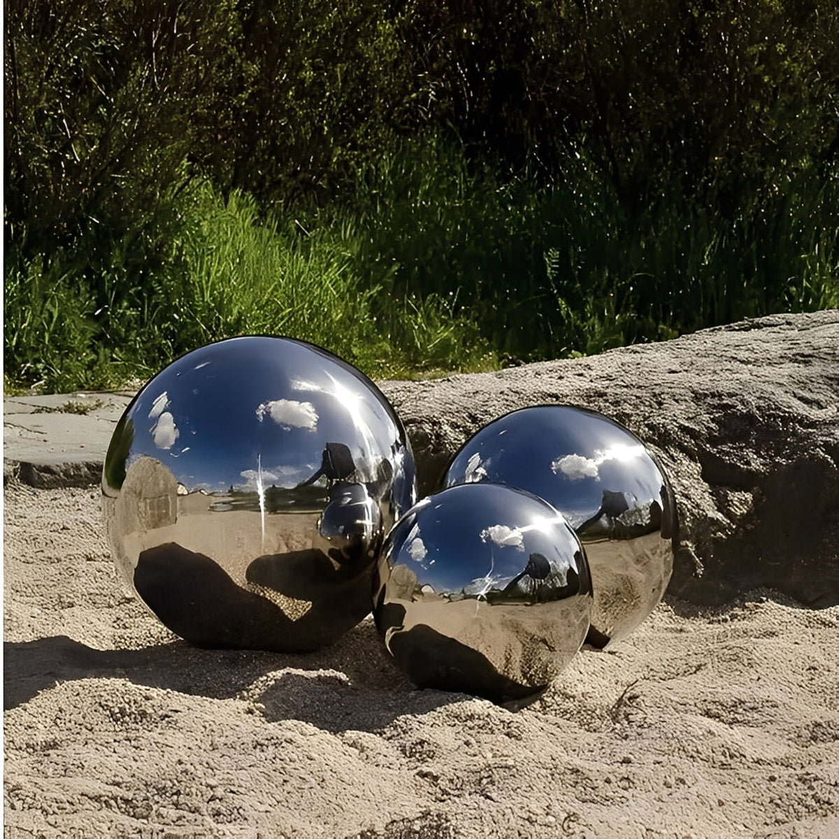 Stainless Steel Decorative Viewing Balls for Garden Decoration