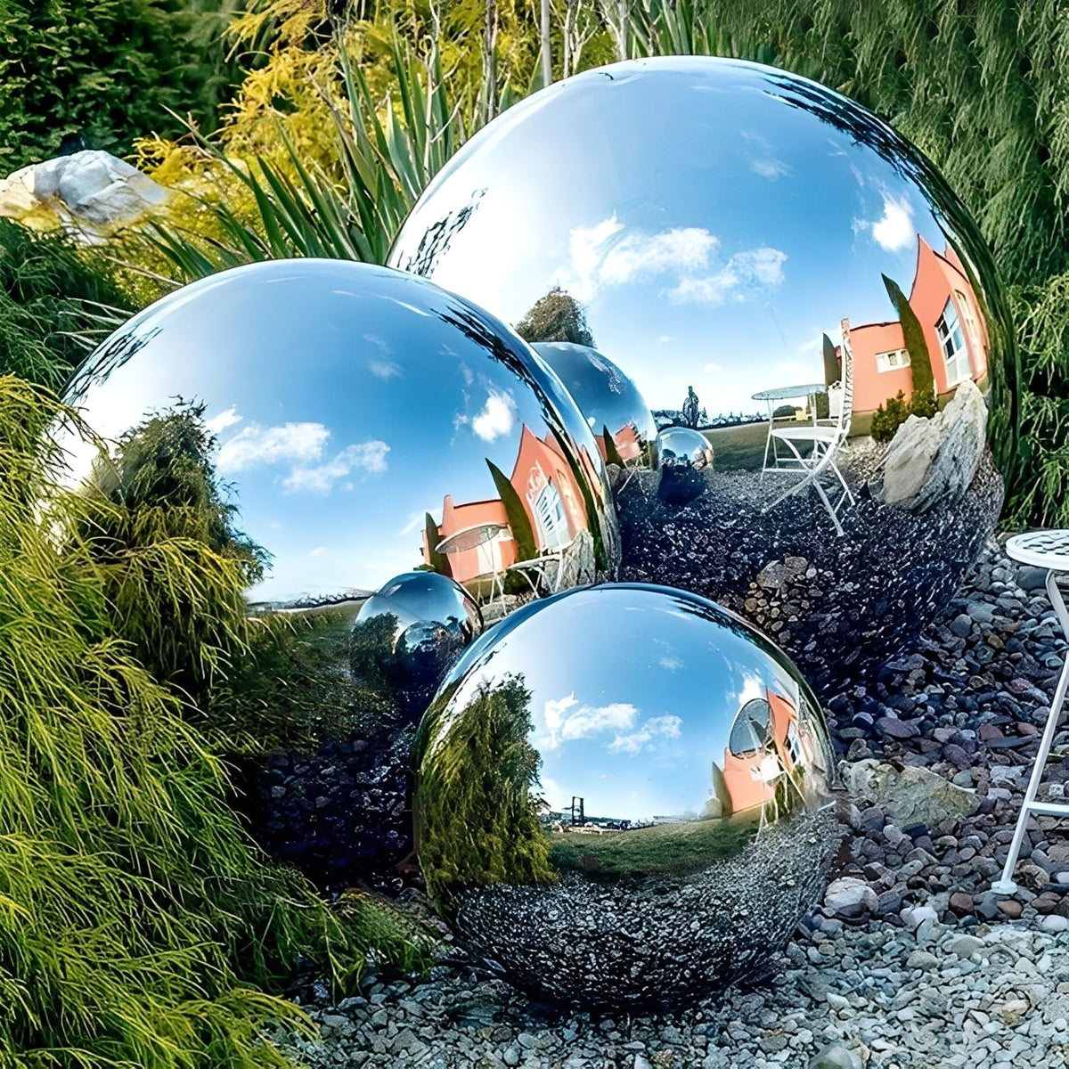 Stainless Steel Decorative Viewing Balls for Garden Decoration