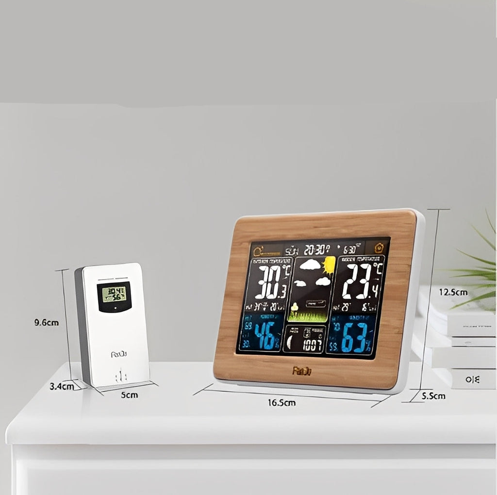 Wireless Temperature and Humidity Monitor for Indoor and Outdoor Use
