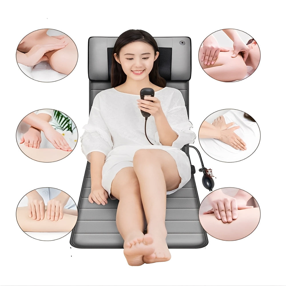 Massage Mat with Adjustable Modes and Heat Function