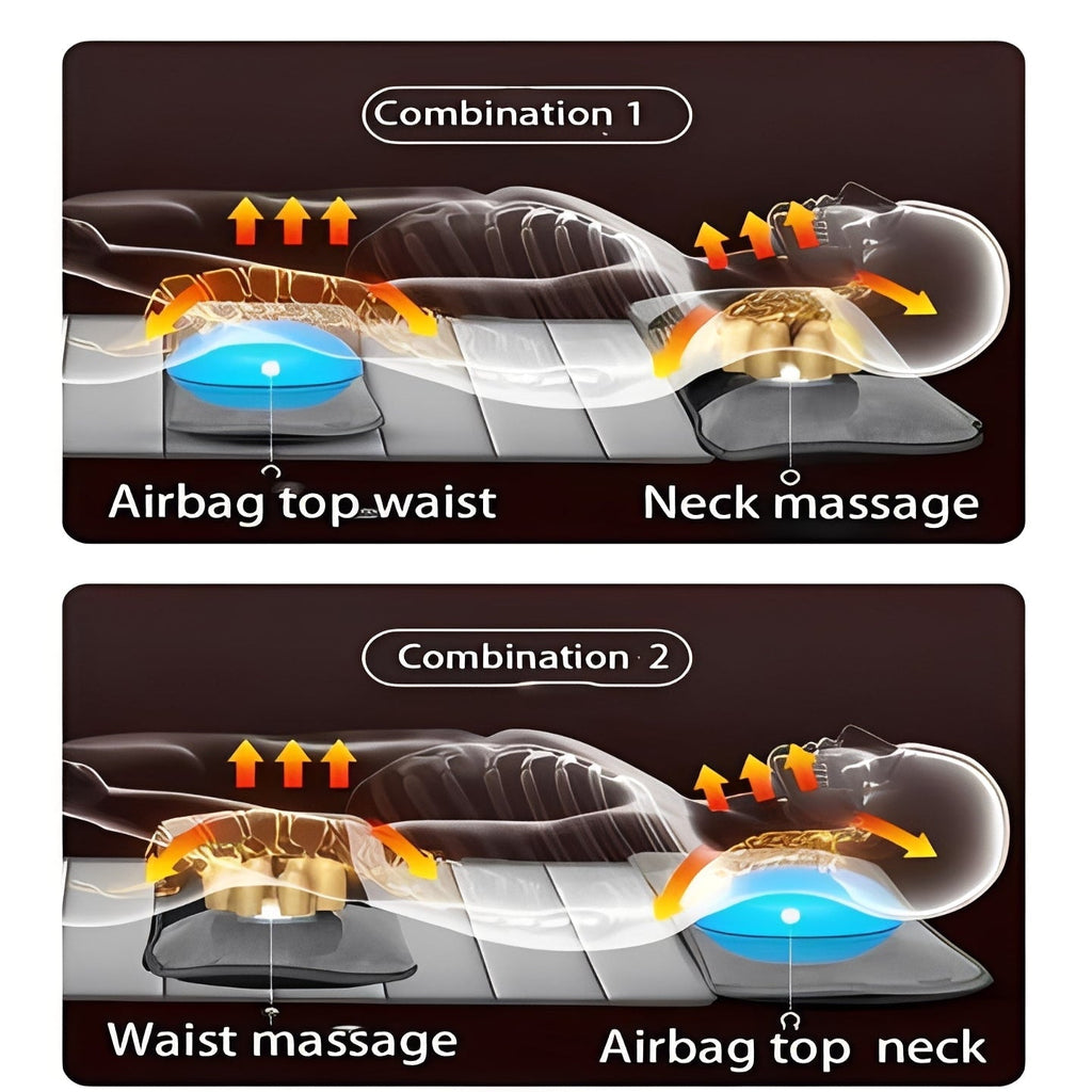 Massage Mat with Adjustable Modes and Heat Function