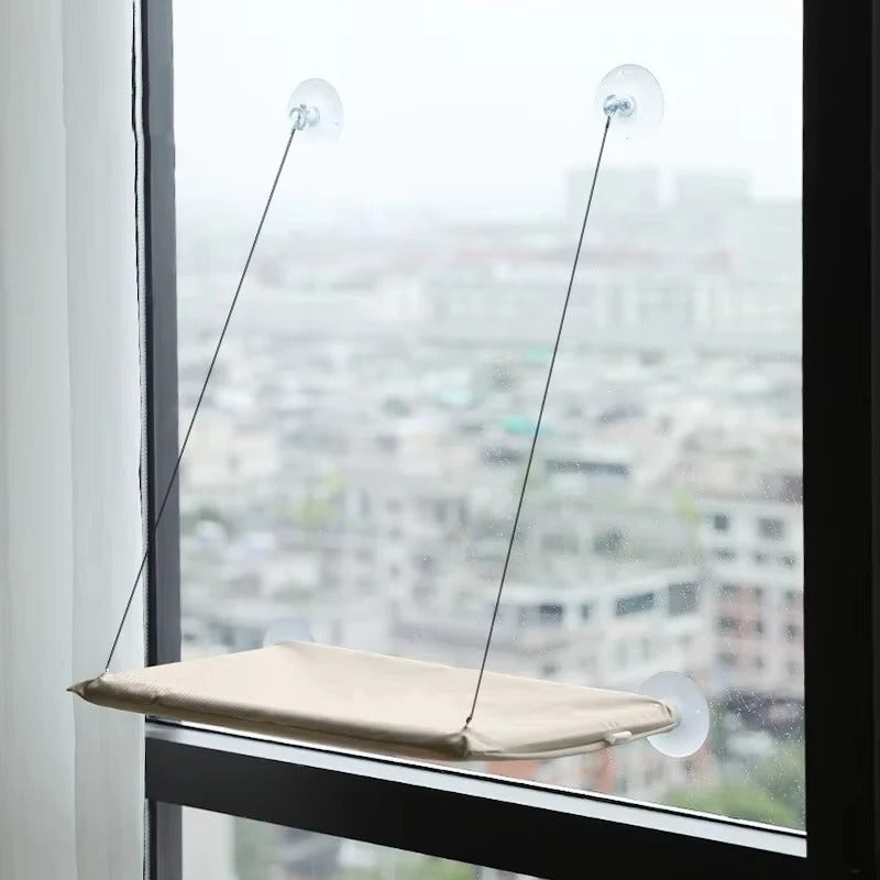 Indoor Cat Window Hammock with Suction Cups