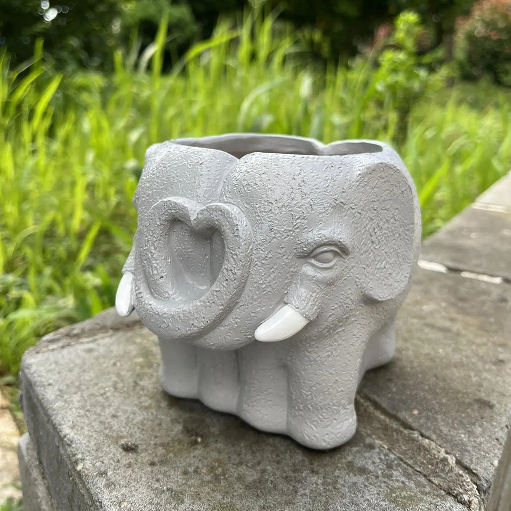 Small Cartoon Plant Pot for Succulents and Decorative Home Display