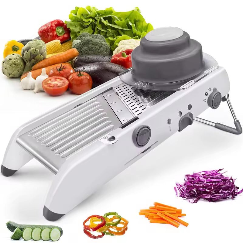 Multi Function Vegetable Dicer, Slicer, and Grater for Kitchen Prep