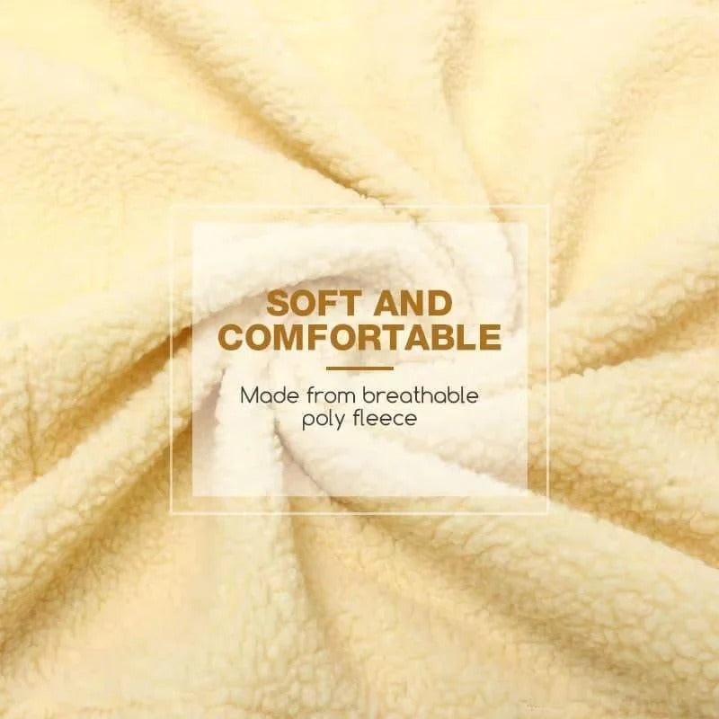 Plush Fleece Recliner and Armchair Cover with Textured Backing