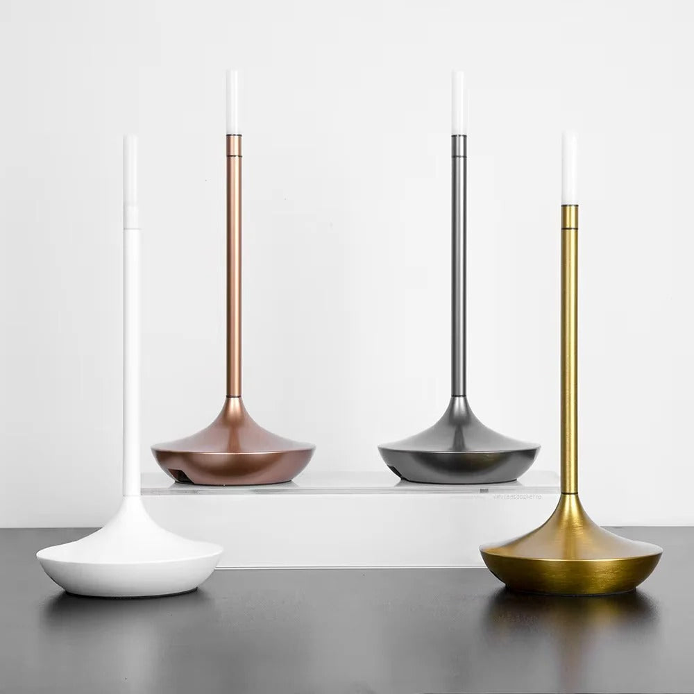 Cordless Rechargeable LED Candle Style Table Lamp