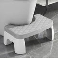 Bathroom Squat Stool with Curved Design