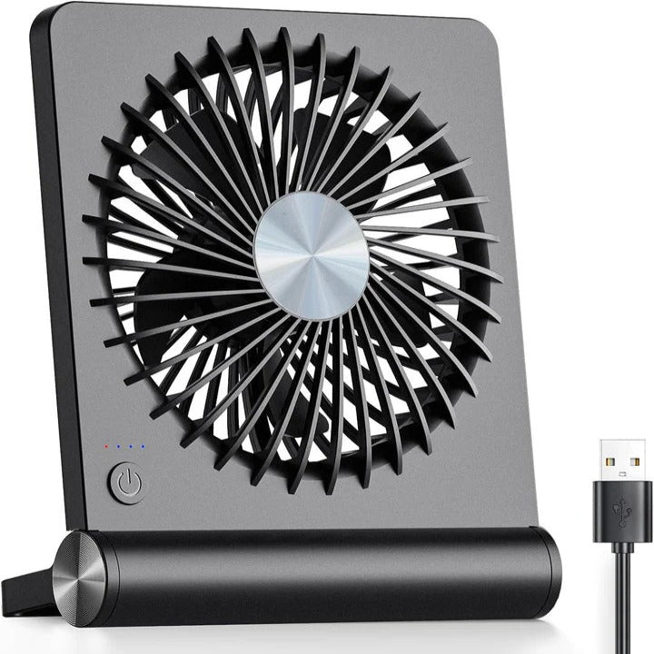 USB Powered Desk Fan with Adjustable Head