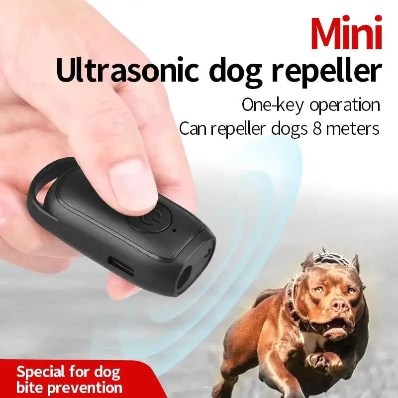 Handheld Ultrasonic Device with LED Light