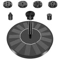 Floating Solar Fountain Pump for Bird Baths and Garden Ponds