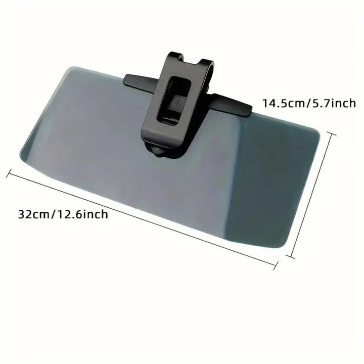 Adjustable Car Sun Visor Extension with Polarized Light Filter