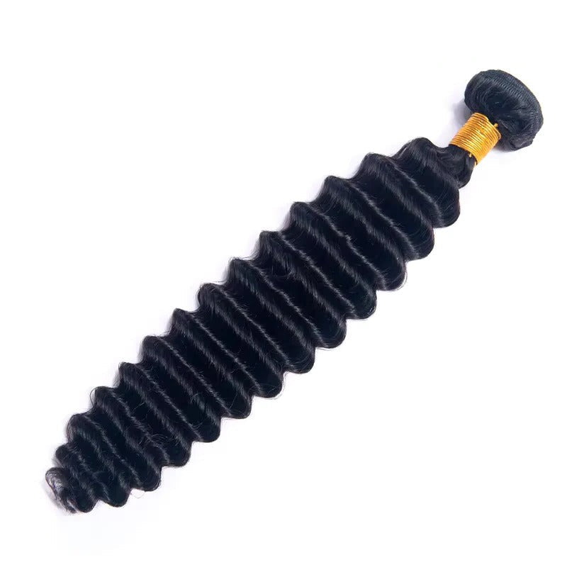 Remy Human Hair Deep Wave Extensions, Multiple Length Options