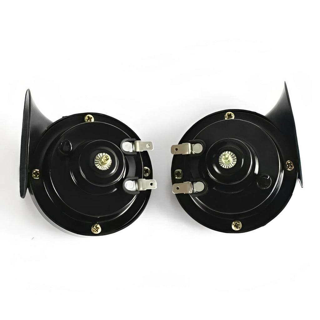 Electric Vehicle Horn with Integrated Compressor