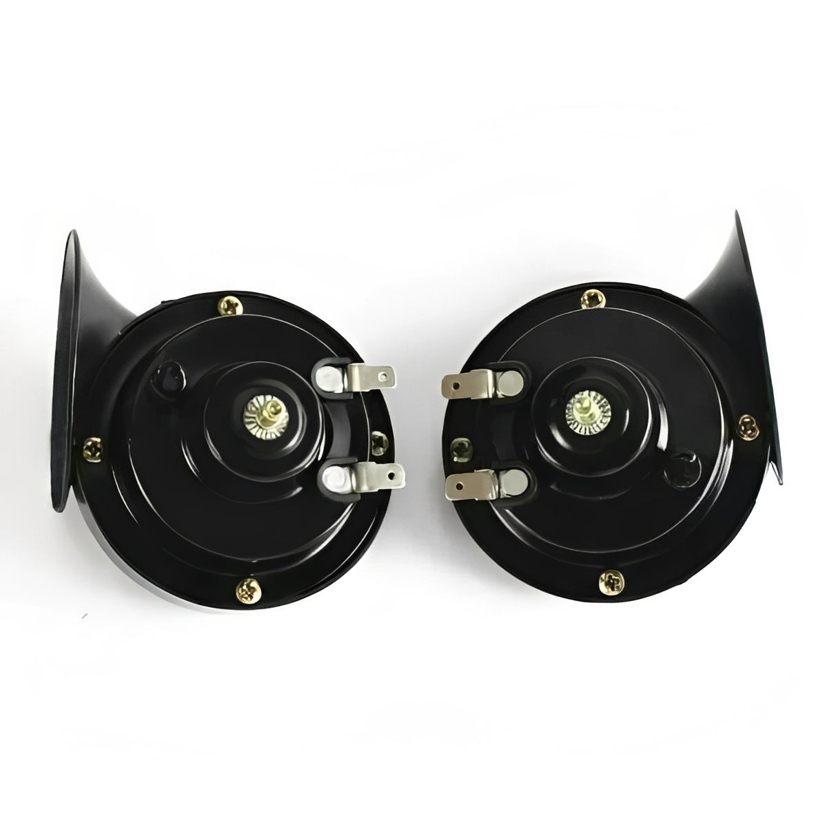 Electric Vehicle Horn with Integrated Compressor