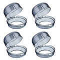 Snap On Stove Knob Covers for Household Use, 4 Piece Set