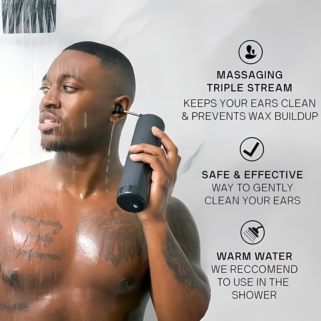 Water Based and USB Rechargeable Ear Rinsing Device
