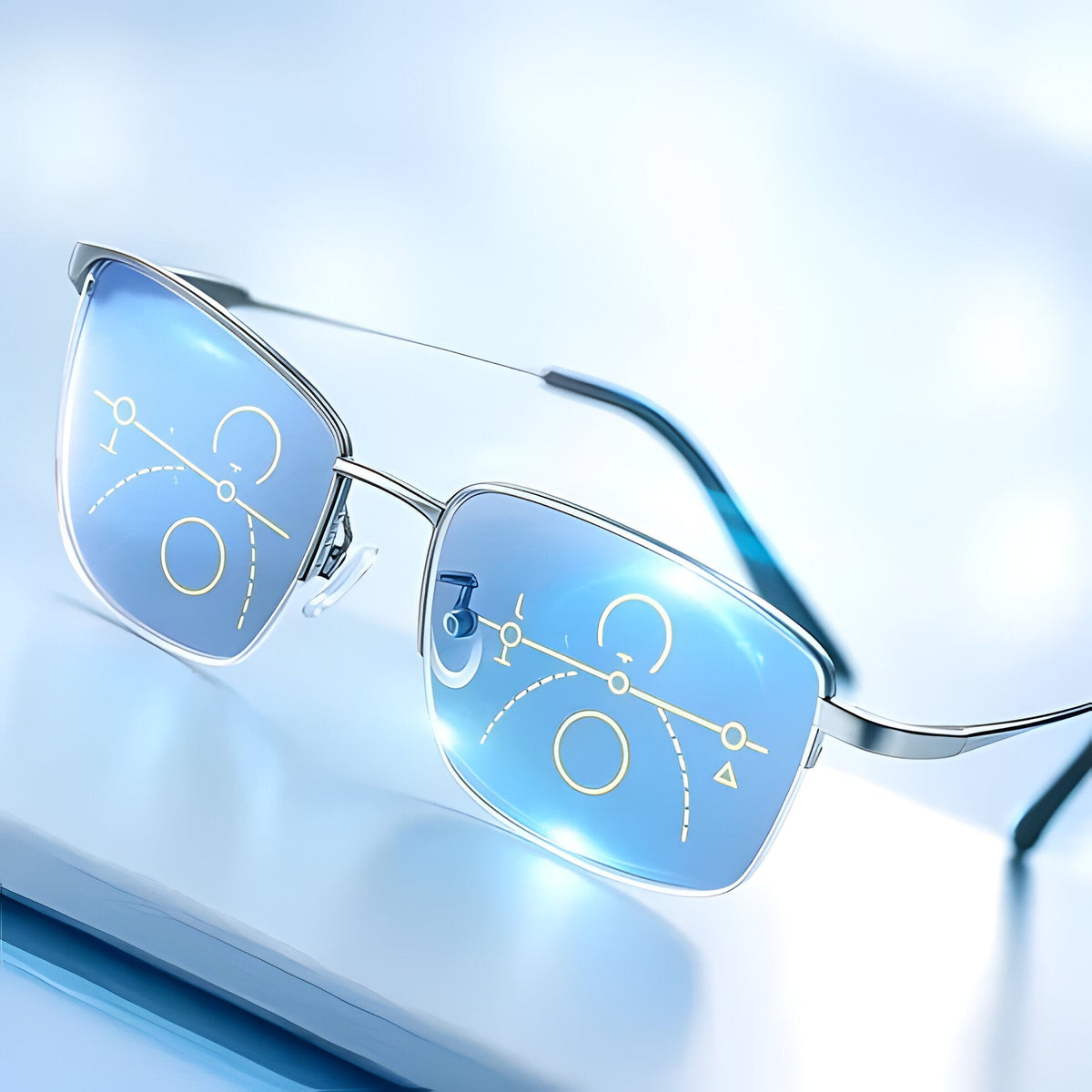 Progressive Glasses with Light Adaptive Lenses