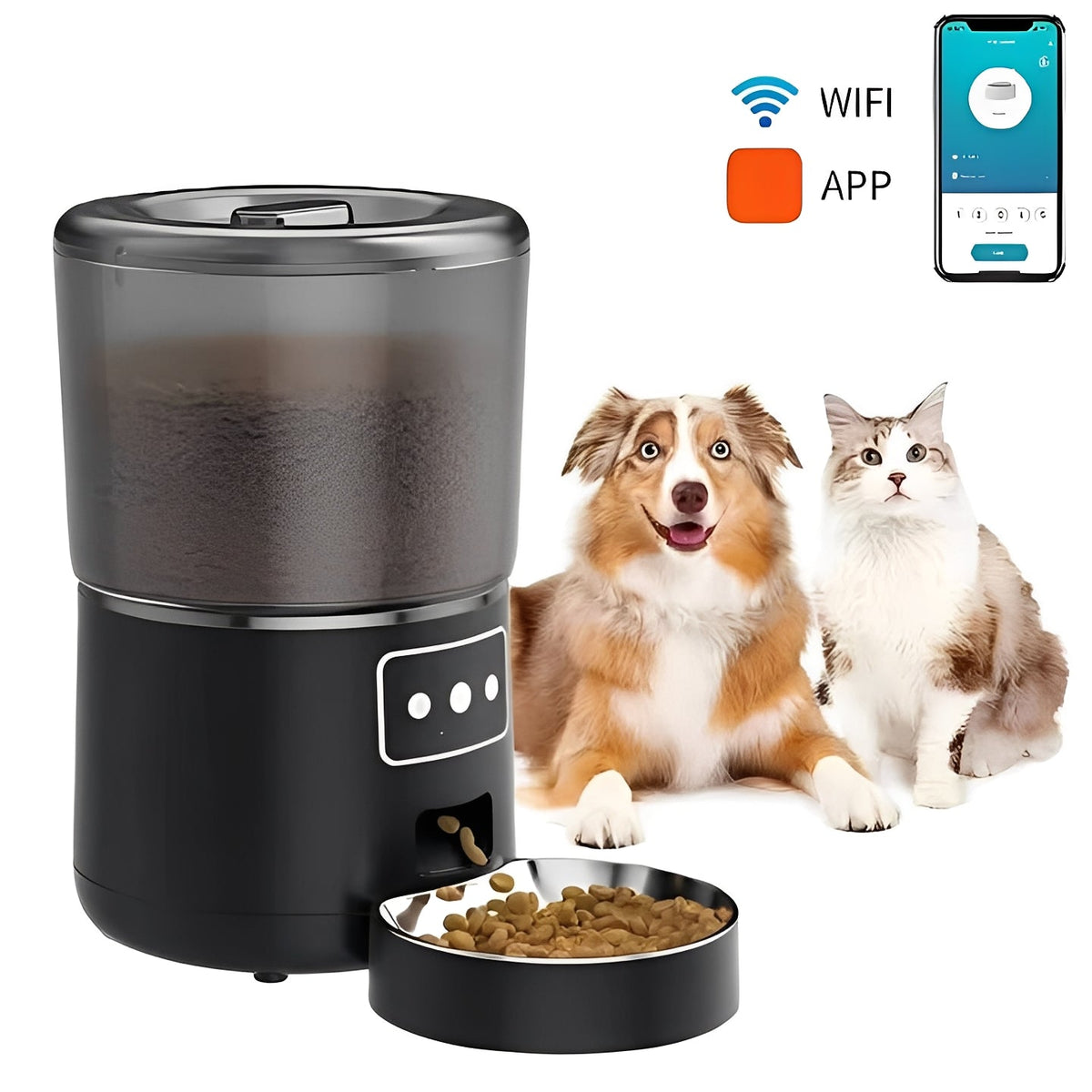 Smart Auto Feeder and Pet Meal Dispenser