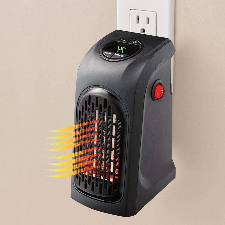 Portable Electric Ceramic Heater with Adjustable Power