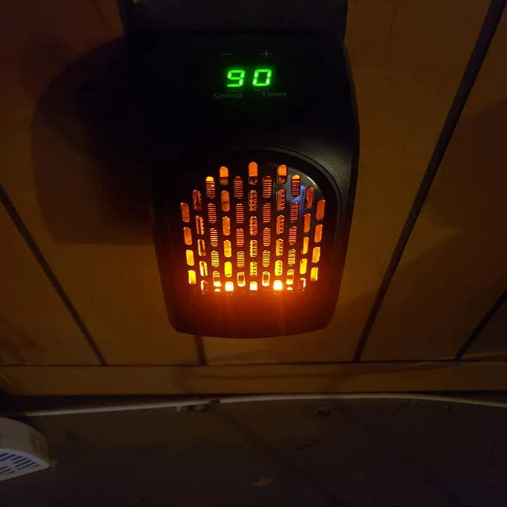 Portable Electric Ceramic Heater with Adjustable Power