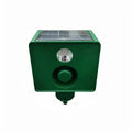 Solar Powered Animal Repellent with Warning Light System