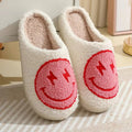 Plush Platform Slippers with Non Slip Sole for Indoor Winter Wear
