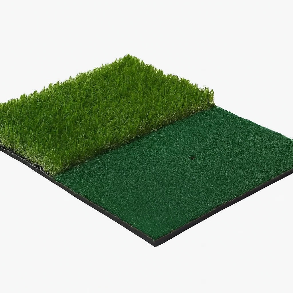 Golf Practice Hitting Mat with Tee Hole for Indoor and Outdoor Use