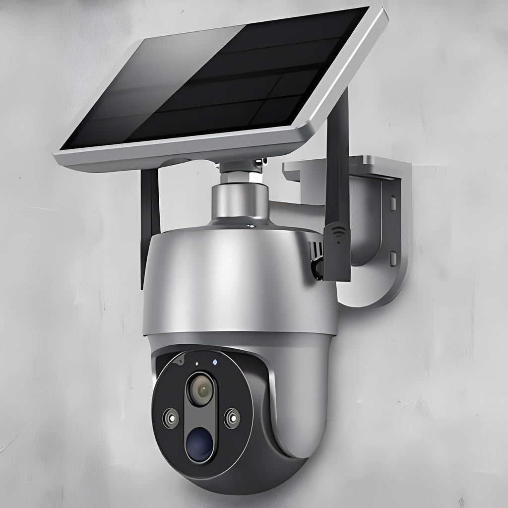 Solar Powered Security Camera for Outdoor Surveillance Monitoring