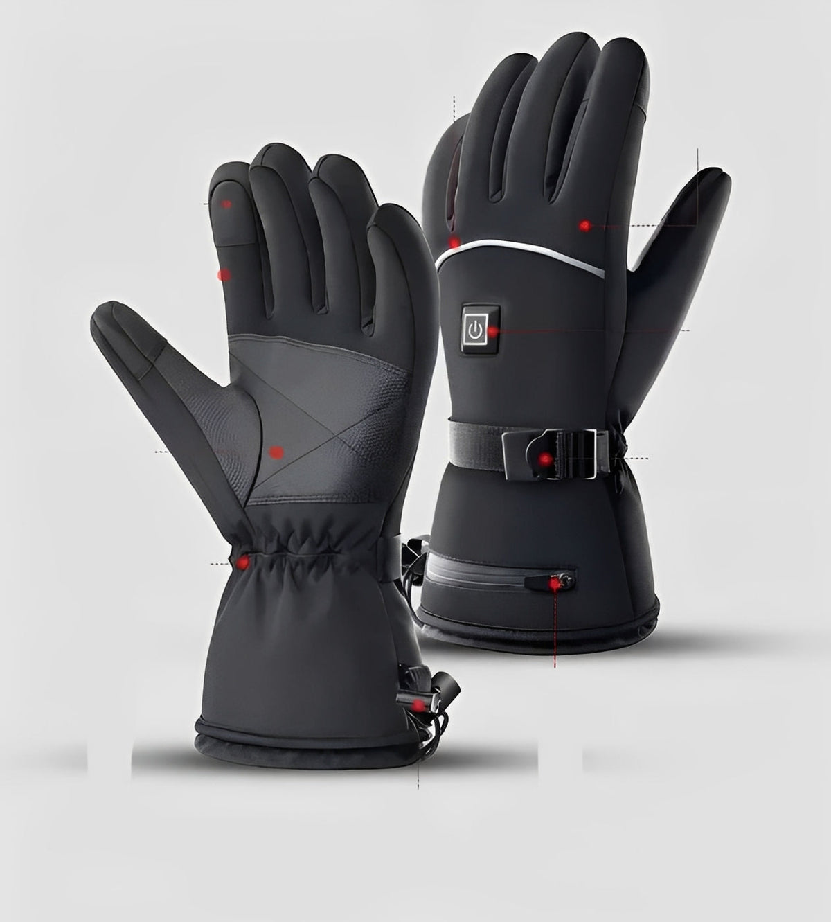 Motorcycle Gloves with Electric Heating Function