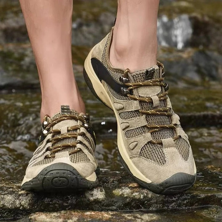 Women's Waterproof Hiking Shoes with All Terrain Traction