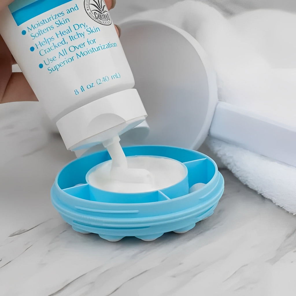 Long Handle Back Lotion Applicator with Roller Ball Design