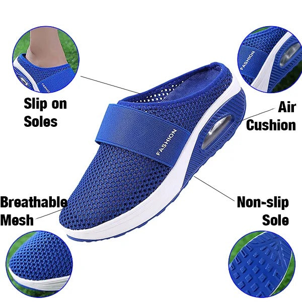 Orthopedic Wedge Sandals for Women, Supportive Slipper Design