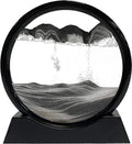 Dynamic Sandscape Art with Flowing Sand Motion