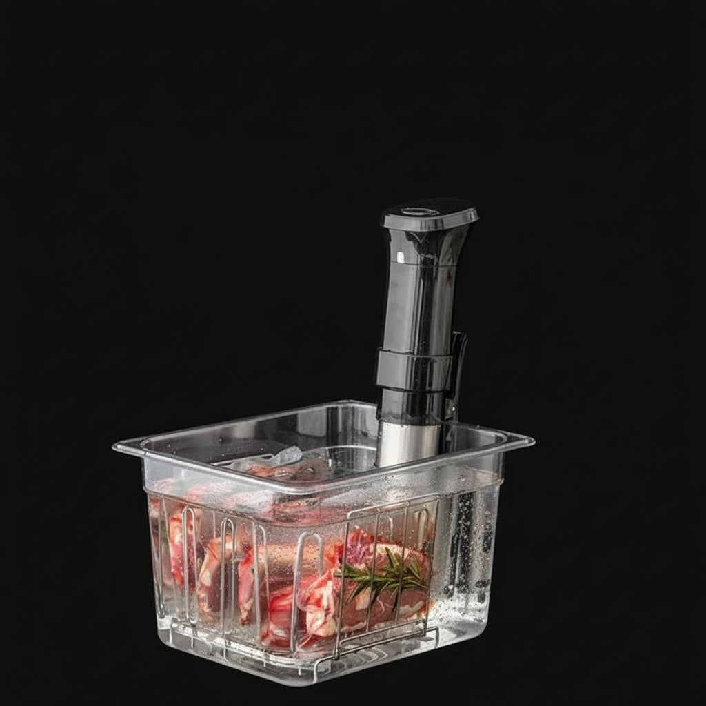 Sous Vide Cooking Container with Lid for Precision Temperature Control