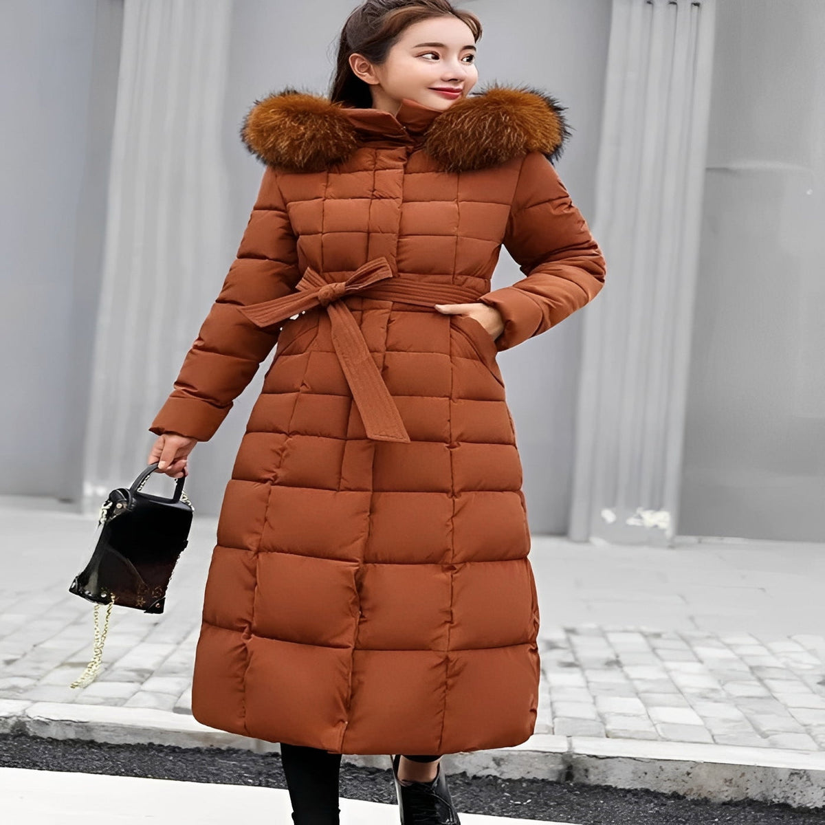 Elegant Down Filled Jacket for Cold Weather Wear