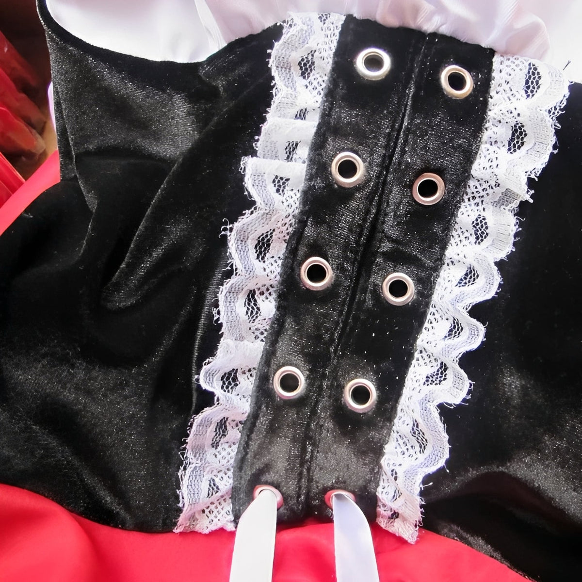 Little Red Hood Costume Dress for Women