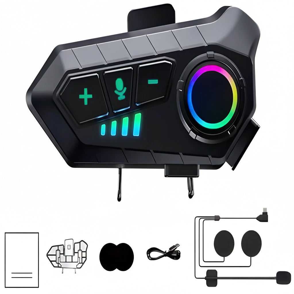 Wireless Bluetooth Headset for Motorcycle Helmets