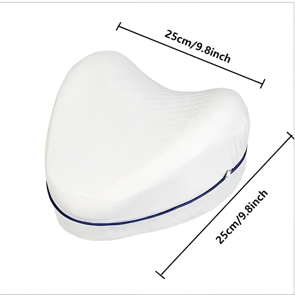 Washable Pillowcases for Leg Contour Pillows, 2 Pack with Zipper