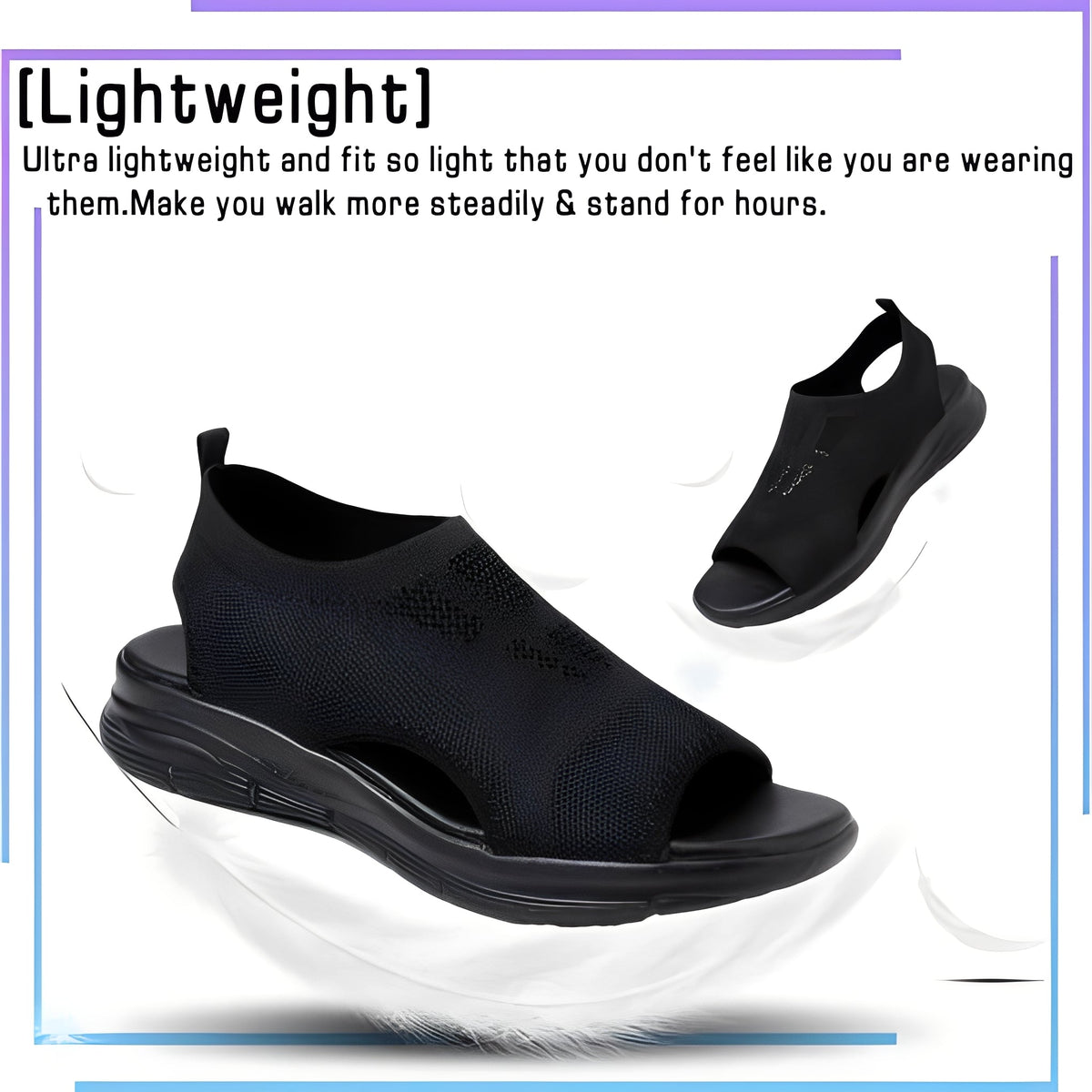 Orthopedic Sport Sandals for Women with Arch Support