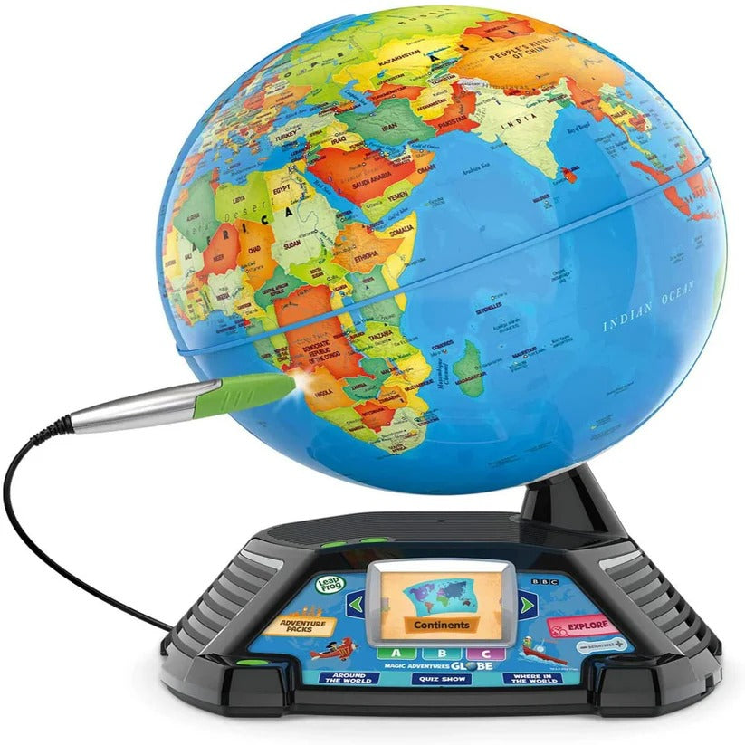 Interactive Learning Globe with LCD Screen and Stylus