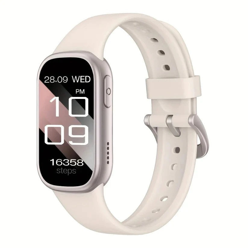 Waterproof Fitness Smartwatch with Magnetic Charging