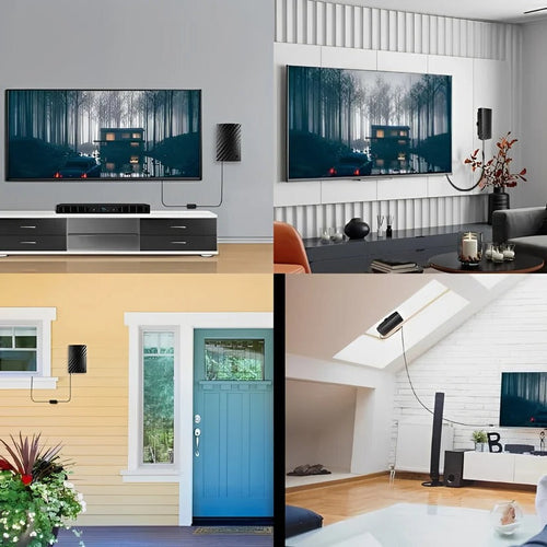 4K Indoor TV Antenna for Local Channel Reception