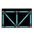 Football Training Mat with Interactive Video Coaching System