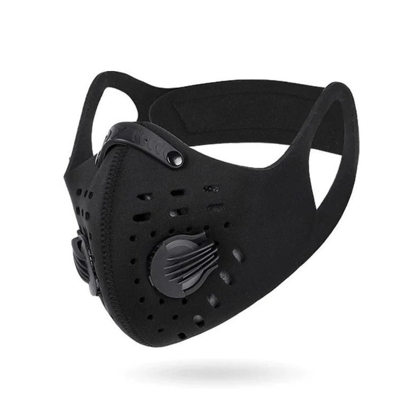 Reusable Breathable Face Mask with Replaceable Carbon Filter Insert