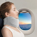Travel Neck Support Brace with Breathable Fabric and Velcro Fit