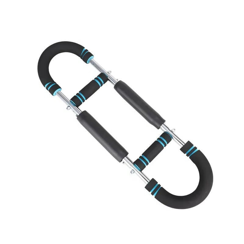 Portable Chest and Arm Resistance Trainer for Men with Adjustable 60-90 Lbs Workout Resistance