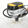Handheld Steam Cleaner for Home and Car Use on Tile, Grout and Floor Surfaces