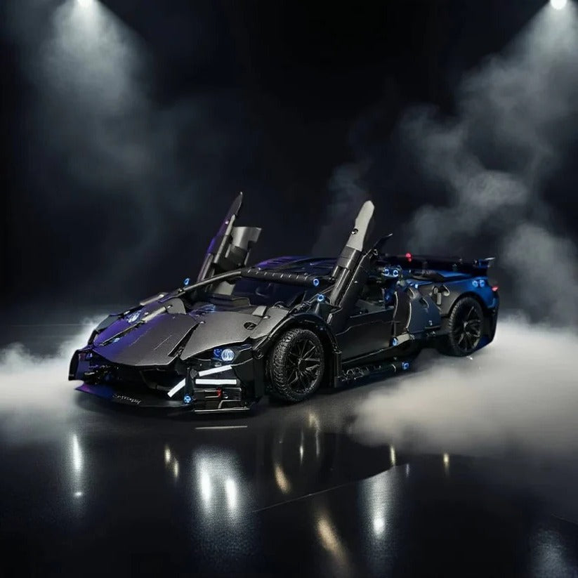 1288 Piece Supercar Building Block Model Set for Adults and Teens